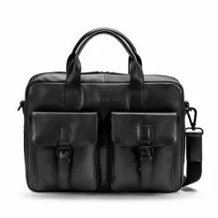 Farmhood Memphis Aktentasche Leder 39 cm Laptopfach