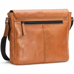 Farmhood Memphis Aktentaschen Messenger Leder 32 cm cognac