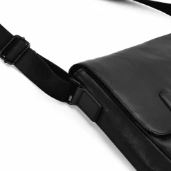 Hot Farmhood Memphis Aktentaschen Messenger Leder 38 cm Laptopfach black