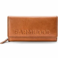 Damen Farmhood Memphis Geldbörse RFID Schutz Leder 19 cm