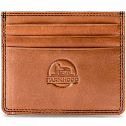 Farmhood Memphis Kreditkartenetui RFID Schutz Leder 10 cm