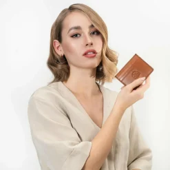 Farmhood Memphis Kreditkartenetui RFID Schutz Leder 10 cm