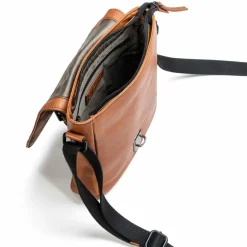 Farmhood Umhängetaschen<Memphis Umhängetasche Leder 22 cm cognac