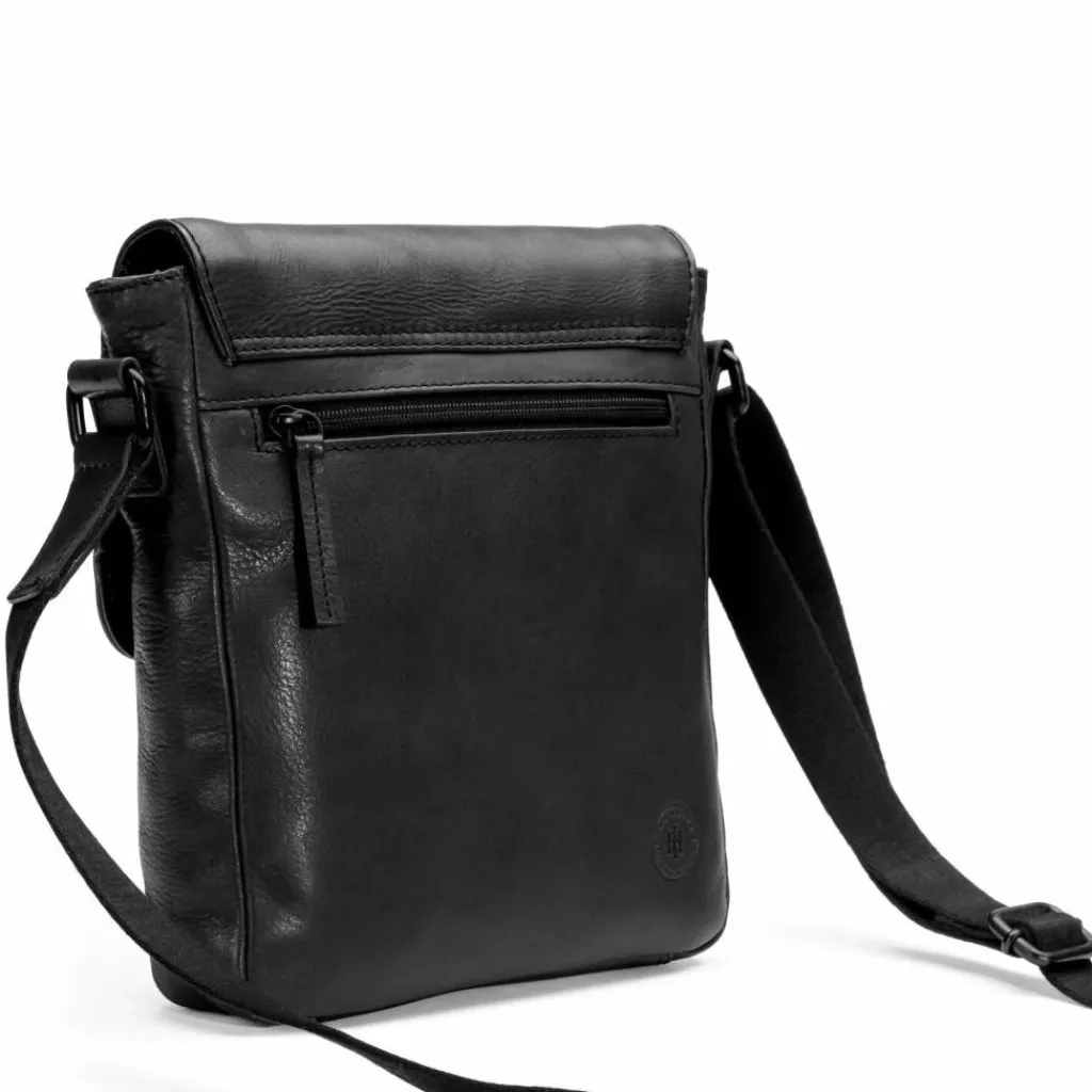 Farmhood Umhängetaschen<Memphis Umhängetasche Leder 22 cm black