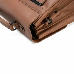 Farmhood Aktentaschen<Nashville Aktentasche XXL 3 Fächer Leder 39 cm mid brown