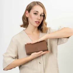 Best Farmhood Nashville Geldbörse RFID Schutz Leder 19.5 cm brown