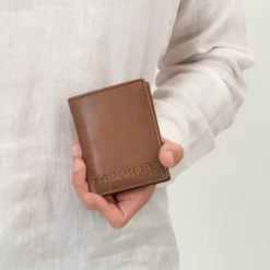 Herren Farmhood Nashville Geldbörse RFID Schutz Leder 10 cm