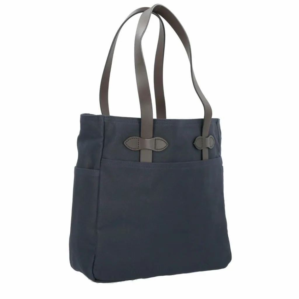 New Filson Luggage Twill Shopper Tasche Leder 35.5 cm navy