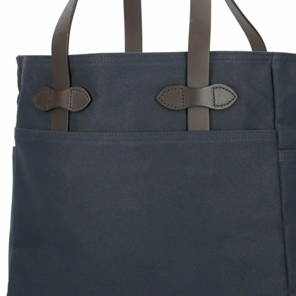 New Filson Luggage Twill Shopper Tasche Leder 35.5 cm navy