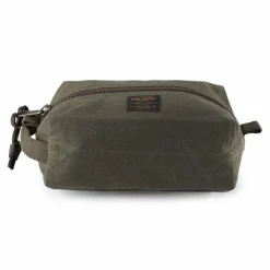 Filson Tin Cloth Kulturbeutel Leder 23 cm