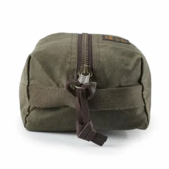 Filson Tin Cloth Kulturbeutel Leder 23 cm