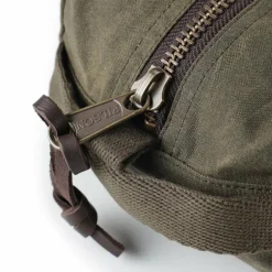 Filson Tin Cloth Kulturbeutel Leder 23 cm