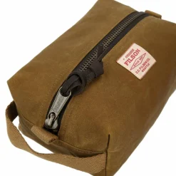 Filson Kulturbeutel<Tin Cloth Kulturbeutel Leder 23 cm dark tan