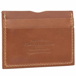Fjällräven Visitenkartenetuis<Övik Kreditkartenetui Leder 10 cm cognac