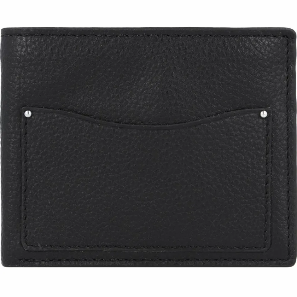 Fossil Herrengeldbörsen Querformat<Anderson Geldbörse Leder 12 cm schwarz