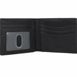 Fossil Herrengeldbörsen Querformat<Anderson Geldbörse Leder 12 cm schwarz