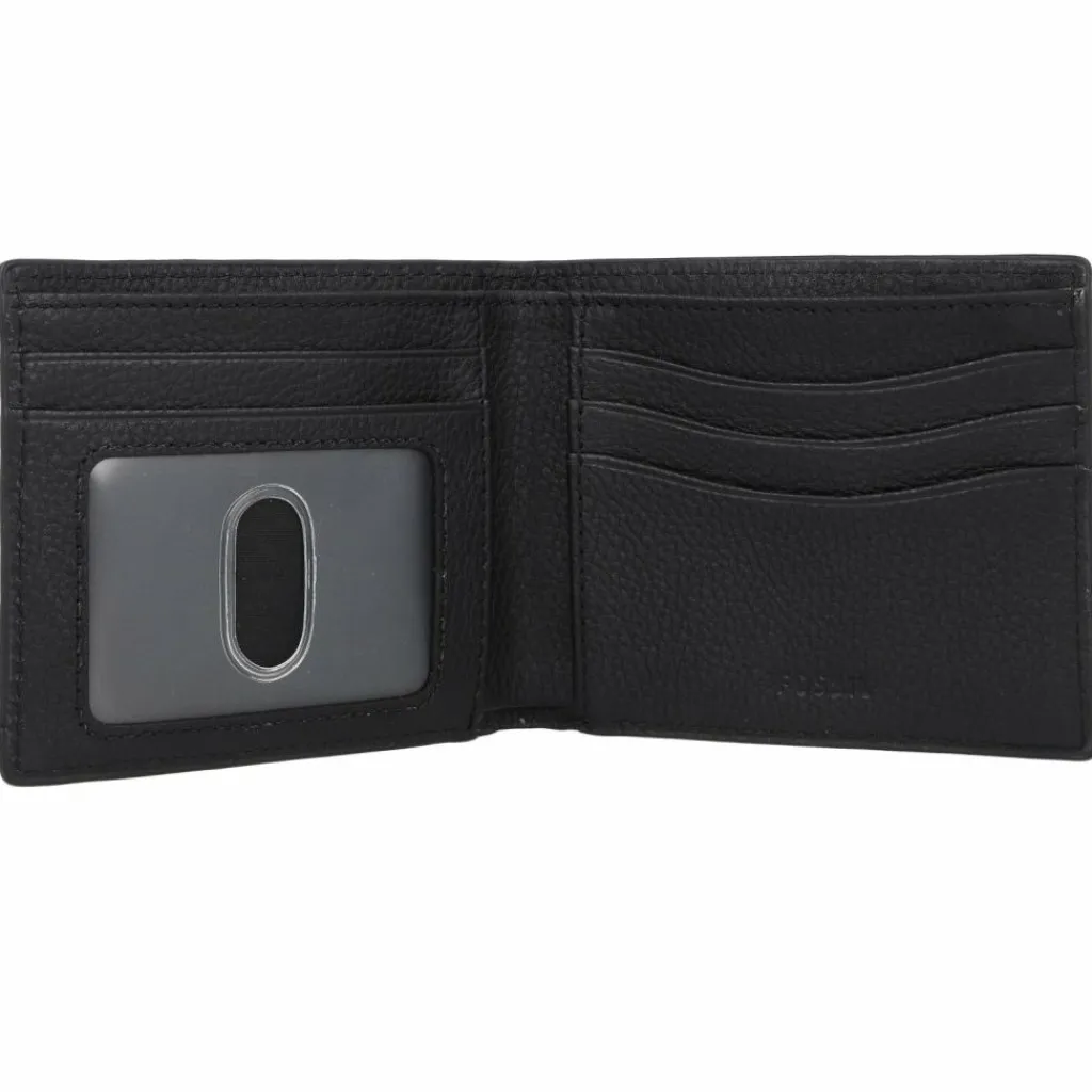 Fossil Herrengeldbörsen Querformat<Anderson Geldbörse Leder 12 cm schwarz