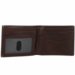 Fossil Herrengeldbörsen Querformat<Bronson Geldbörse Leder 11,5 cm dunkelbraun