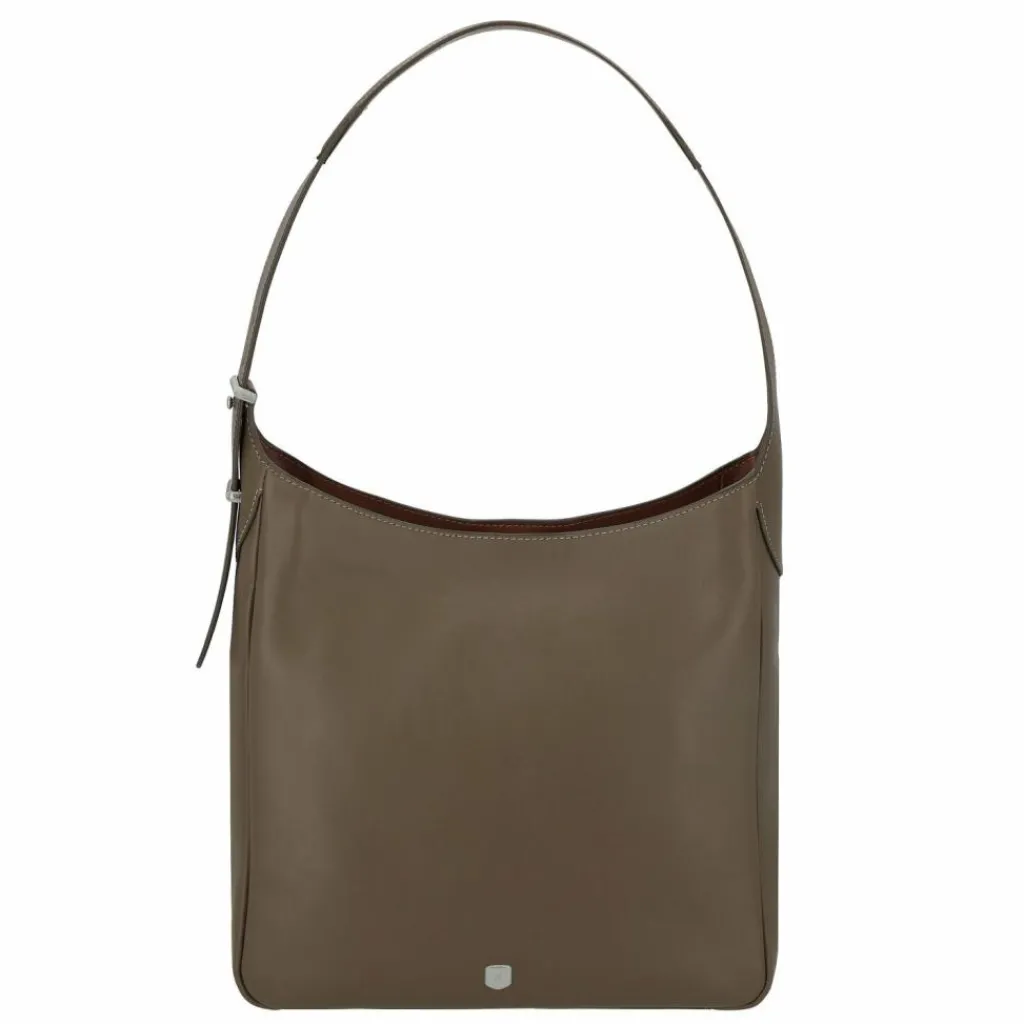 Fossil Dillon Schultertasche Leder 30 cm smoke