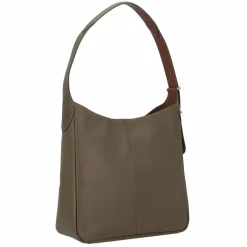 Fossil Dillon Schultertasche Leder 30 cm smoke
