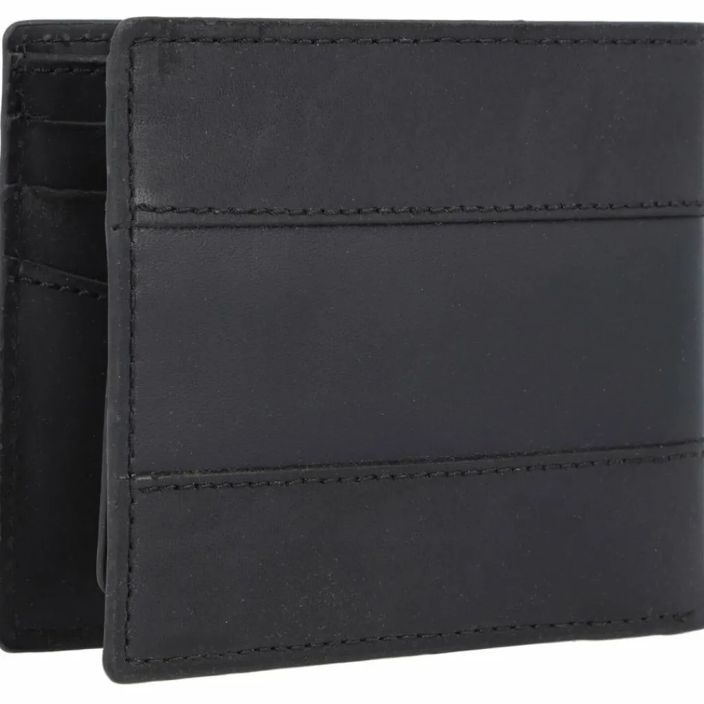 Hot Fossil Everett Geldbörse Leder 12 cm black