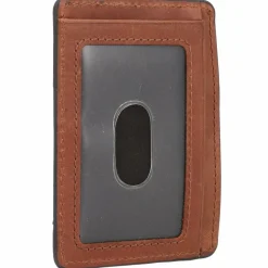 Sale Fossil Everett Kreditkartenetui Leder 10 cm braun