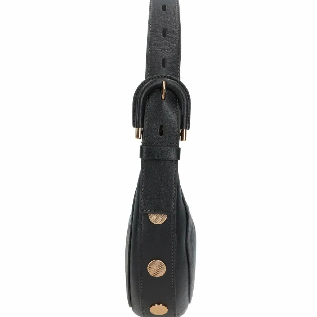 Online Fossil Harwell Schultertasche Leder 23 cm black