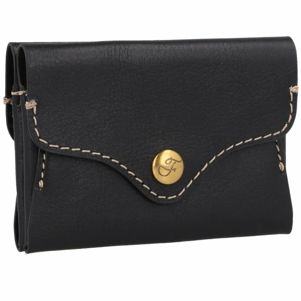 Hot Fossil Heritage Kreditkartenetui Leder 10 cm black