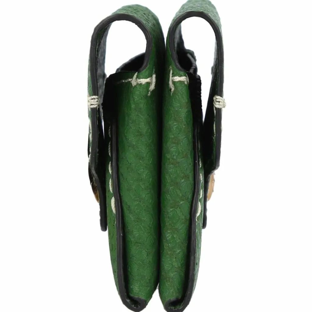 Discount Fossil Heritage Kreditkartenetui Leder 10 cm grün