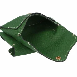 Discount Fossil Heritage Kreditkartenetui Leder 10 cm grün