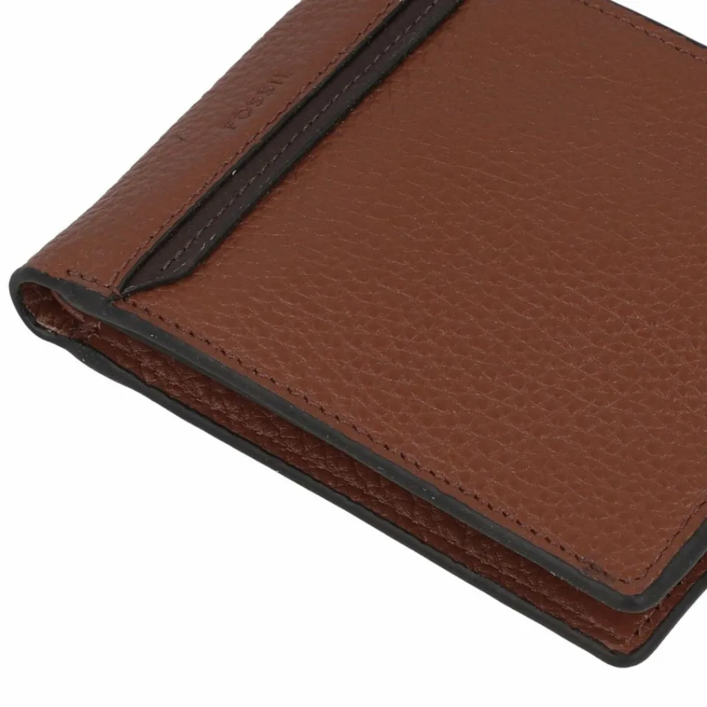 Fossil Herrengeldbörsen Querformat<Huntington Geldbörse Leder 11 cm braun