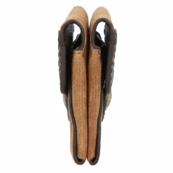 Fossil Visitenkartenetuis<Kreditkartenetui Leder 10 cm camel corduroy