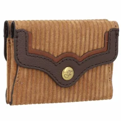 Fossil Visitenkartenetuis<Kreditkartenetui Leder 10 cm camel corduroy