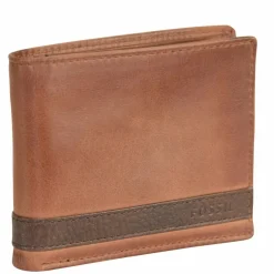 Fossil Quinn Geldbörse Leder 11,5 cm brown