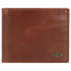 New Fossil Ryan Geldbörse RFID Leder 11 cm braun