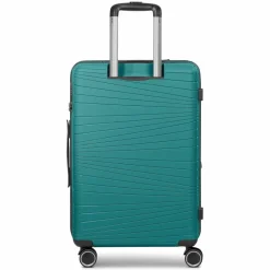 Outlet Franky Dallas 3.0 4 Rollen Kofferset 3-teilig mit Dehnfalte turquoise