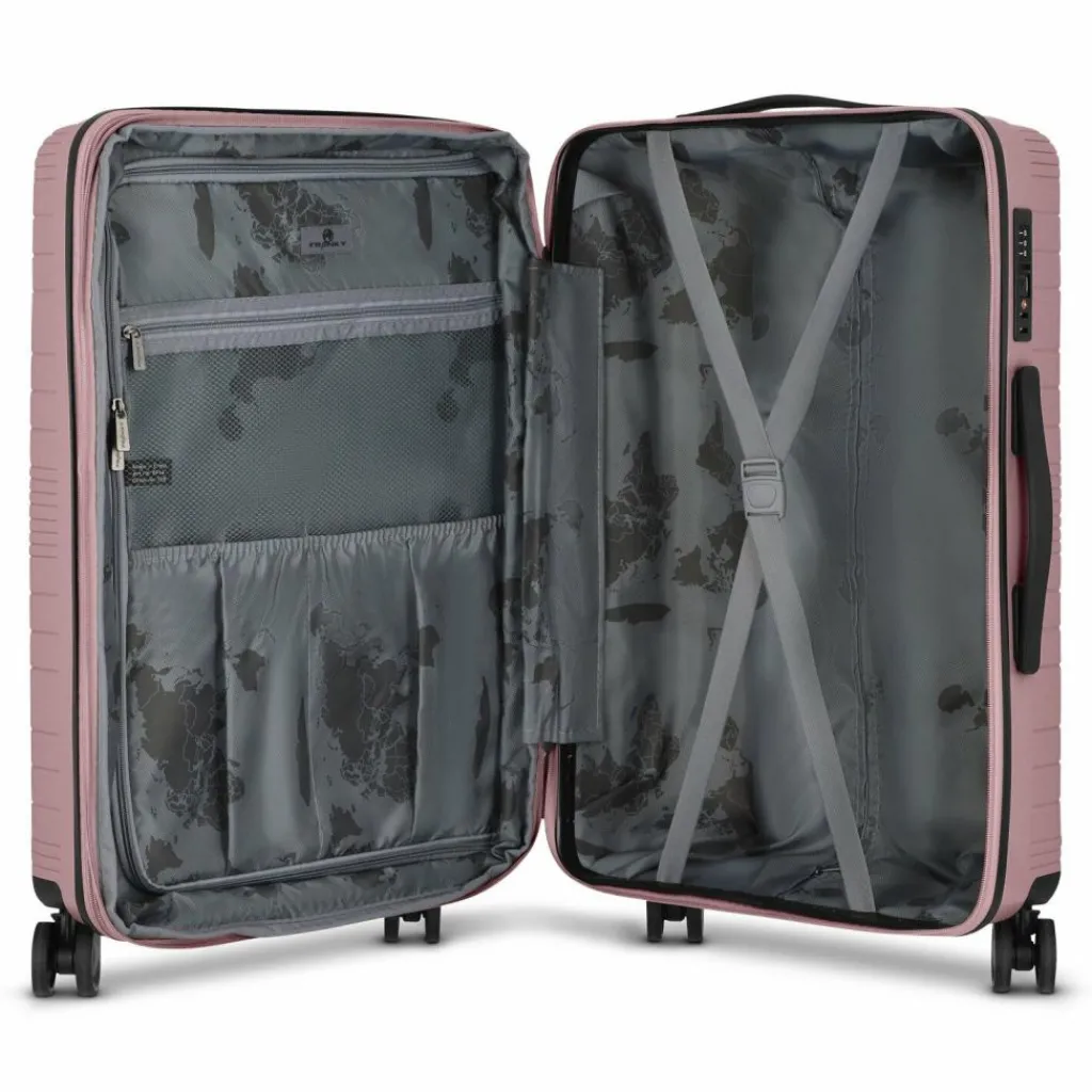 Sale Franky Dallas 3.0 4 Rollen Trolley M 65 cm mit Dehnfalte old rose