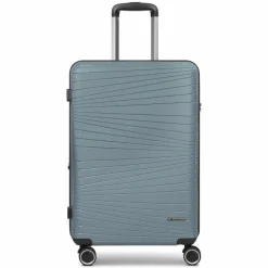 Clearance Franky Dallas 3.0 4 Rollen Trolley M 65 cm mit Dehnfalte grey