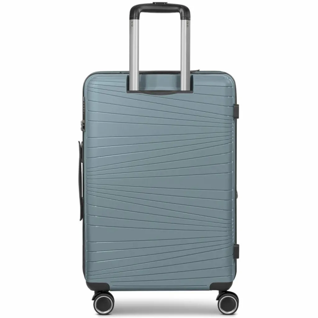 Clearance Franky Dallas 3.0 4 Rollen Trolley M 65 cm mit Dehnfalte grey