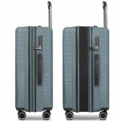 Clearance Franky Dallas 3.0 4 Rollen Trolley M 65 cm mit Dehnfalte grey