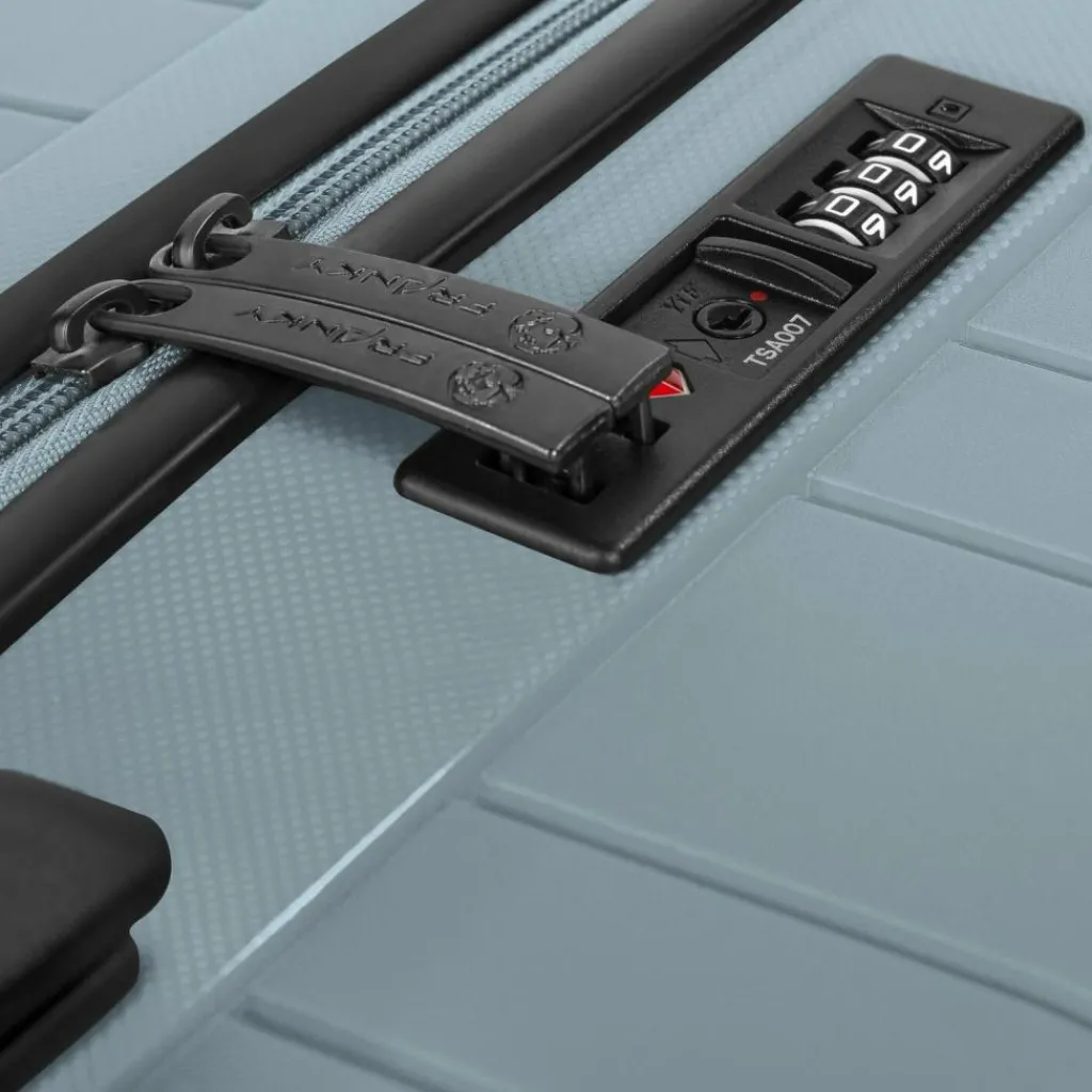 Clearance Franky Dallas 3.0 4 Rollen Trolley M 65 cm mit Dehnfalte grey