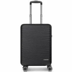 Franky Hartgepäck|4-Rollen Koffer<Dallas 3.0 4 Rollen Trolley S 55 cm black