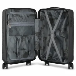 Franky Hartgepäck|4-Rollen Koffer<Dallas 3.0 4 Rollen Trolley S 55 cm black