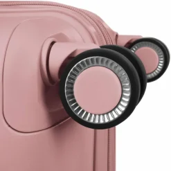 Hot Franky London 4 Rollen Trolley L 74 cm mit Dehnfalte rose