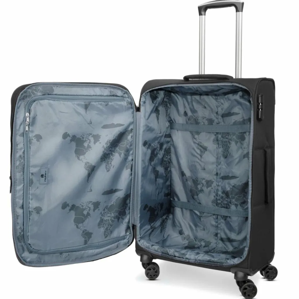 Franky Melbourne 3.0 4-Rollen Trolley 69 cm mit Dehnfalte