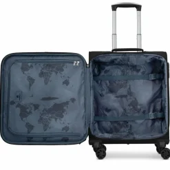 Hot Franky Melbourne 3.0 4-Rollen Kabinentrolley 55 cm black