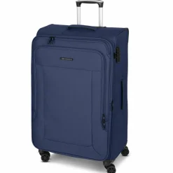 Franky Melbourne 3.0 4-Rollen Trolley 79 cm mit Dehnfalte dark blue