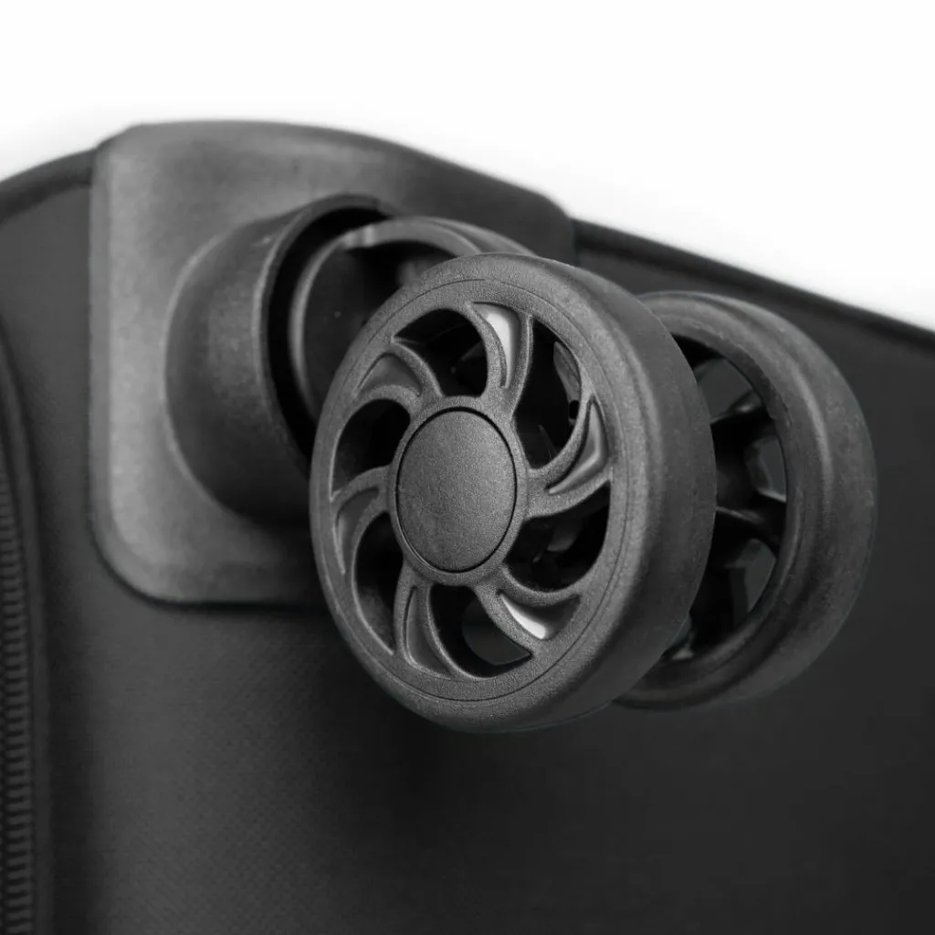 Franky Melbourne 3.0 4-Rollen Trolley 79 cm mit Dehnfalte black2