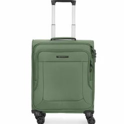 Franky Weichgepäck Kabinengepäck|4-Rollen Kabinentrolleys<Melbourne 3.0 4-Rollen Kabinentrolley 55 cm olive