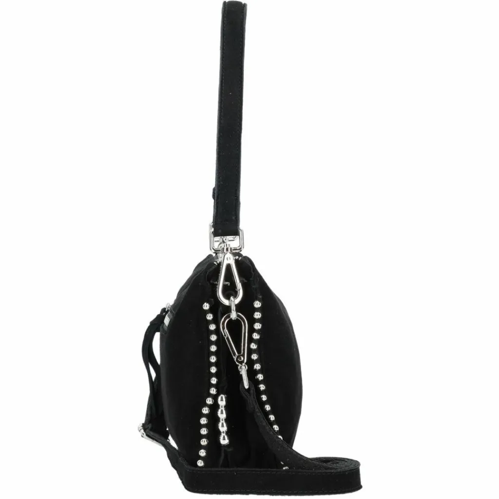 FredsBruder Umhängetaschen<All About Beads Umhängetasche Leder 28 cm black